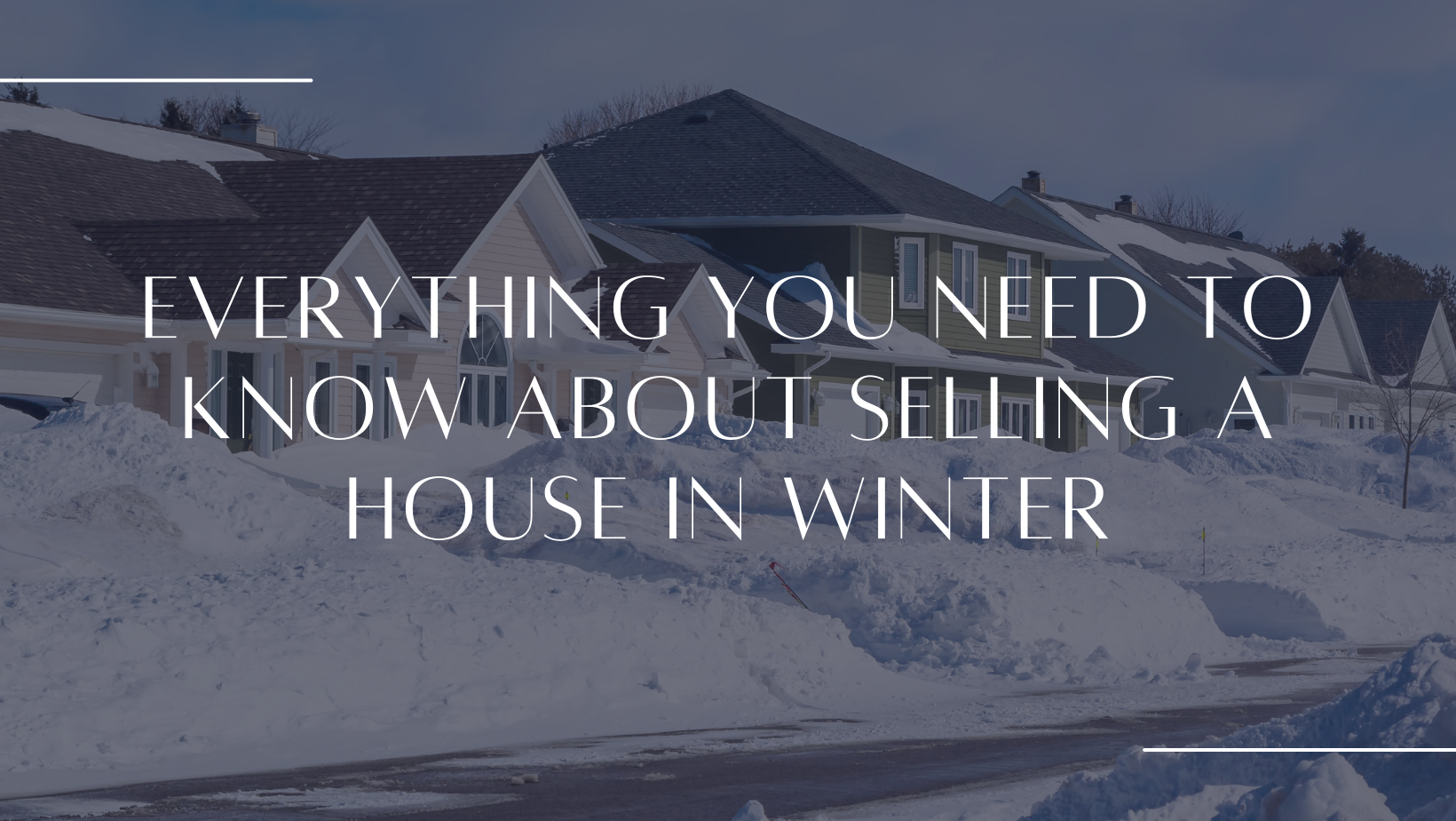 Selling a House in Winter