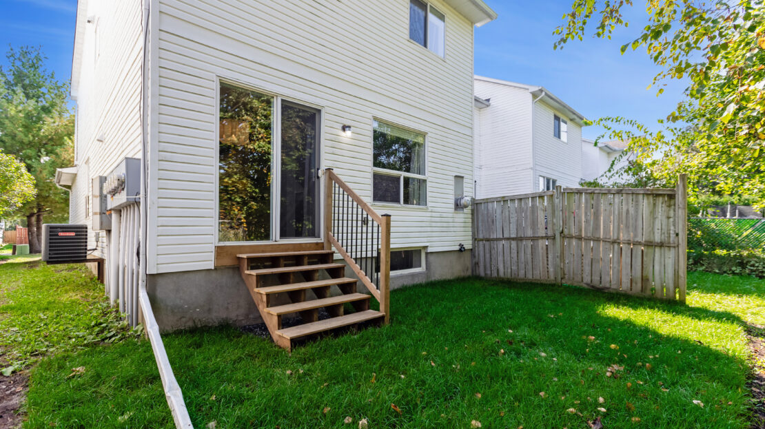 orleans sale home with backyard